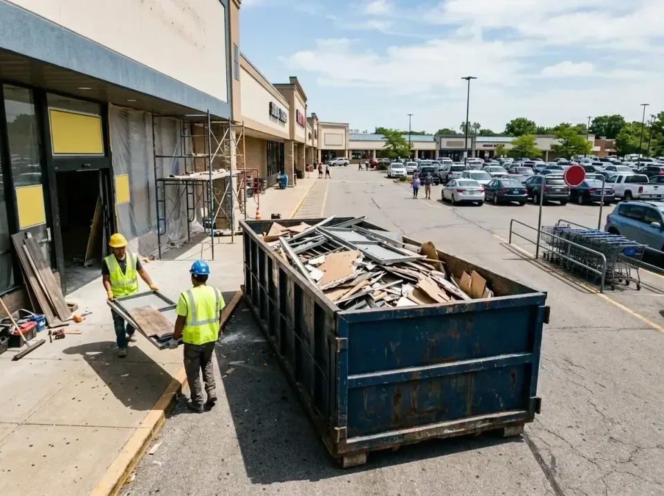 retail-store-renovation-debris-003 — frequently asked questions, Roll-off Dumpster Rentals in Sullivan, IN